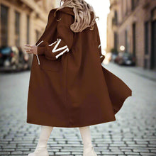 Load image into Gallery viewer, Women’s Letter Print Hooded Coat
