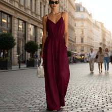 Load image into Gallery viewer, Women's Sleeveless Wide-Leg Jumpsuit – 5 Colors S–3XL

