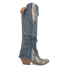 Load image into Gallery viewer, Dingo Shabby - Women&#39;s Denim Cowgirl Boots
