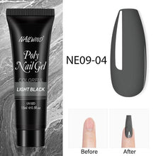 Load image into Gallery viewer, Diamond Gel Nail Polish Poly 15ml Semi Permanent UV Manicure Reflective Sparkling Luxury Shine Design For Women and Girls
