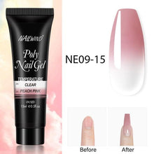 Load image into Gallery viewer, Diamond Gel Nail Polish Poly 15ml Semi Permanent UV Manicure Reflective Sparkling Luxury Shine Design For Women and Girls
