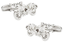 Load image into Gallery viewer, Diecast Motorcycle Cufflinks
