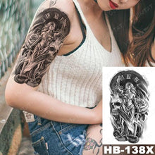 Load image into Gallery viewer, Different Stylish Waterproof Temporary Tattoo Sticker Heart Knife Angel Makeup Tattoos For Women Men
