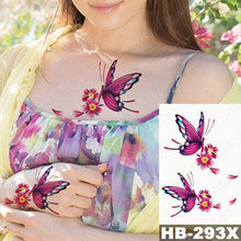 Load image into Gallery viewer, Different Stylish Waterproof Temporary Tattoo Sticker Heart Knife Angel Makeup Tattoos For Women Men
