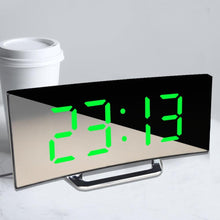 Load image into Gallery viewer, Digital Alarm Clock Alarm Clocks Adjustable Volume Alarm Clock for Bedroom Electronic 7 Inch Number Desktop Alarm Clocks For Kids Bedroom LED Screen  for Kids Bedroom Temperature Snooze Function Desk Table Clock LED Clock Electronic Watch Table

