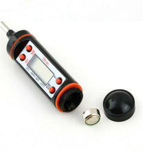 Load image into Gallery viewer, Digital Meat Thermometer Cooking Digital Candy Cooking Thermometer Kitchen Cooking Thermometer Instant Read for BBQ Grill Oil Milk Bath Water Deep Fry Food Kitchen BBQ Probe Water Milk Oil Liquid Oven Digital Temperature Sensor Meter Home

