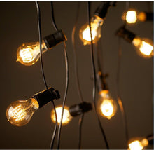 Load image into Gallery viewer, Dimmable Light Bulb Retro Vintage Edison Bulb Incandescent Ampoule Bulbs Vintage Edison Lamp Retro Light Vintage Bulbs Modern Style Square Spiral Filament Incandescent Light
