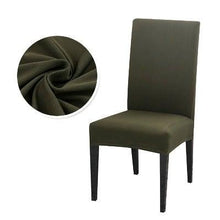Load image into Gallery viewer, Dining Chair Covers Stretch Chair Covers Parsons Chair Slipcover Removable Anti Dirty Seat Chair Cover Spandex Kitchen Cover for Banquet Wedding Dinner Restaurant house
