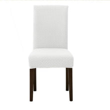 Load image into Gallery viewer, Dining Room Chair Cover Spandex Elastic Stretch Slipcover for Chairs Kitchen Hotel And Anti dirty Washable Removable Armless Shell Chair Cover Dining Room Chair Slipcovers Dining Chair Covers Parsons Chair

