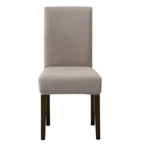 Load image into Gallery viewer, Dining Room Chair Cover Spandex Elastic Stretch Slipcover For Chairs Kitchen Hotel Banquet Sure Fit Home Décor Stretch Short Dining Room Chair One Piece Slipcover Form Fit Polyester/Spandex Machine Washable
