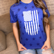 Load image into Gallery viewer, Distressed Flag Tee
