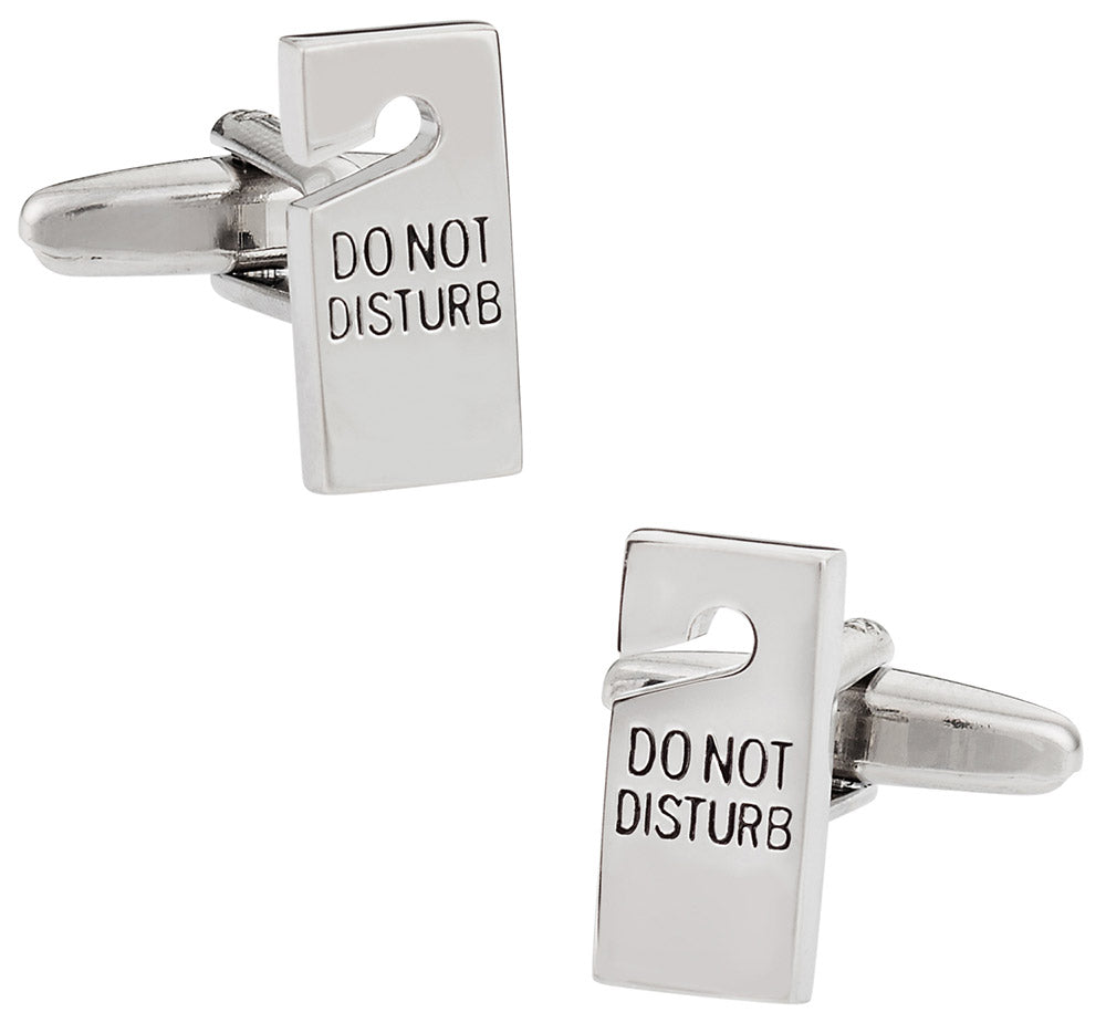 Do Not Disturb Wedding Cufflinks