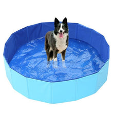 Load image into Gallery viewer, Dog Swimming Pool Foldable Pet Bath Swimming Tub Bathtub Pet Collapsible Bathing Pool for Dogs Cats Kids Big Size Bathing Pool Pet Pool Bathing Tub Outdoor Swimming Pool for Large Small Dogs

