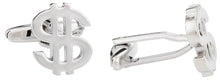 Load image into Gallery viewer, Dollar Sign Cufflinks
