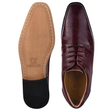 Load image into Gallery viewer, Donald Genuine Leather Oxford Style Tread Design Dress Shoes
