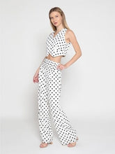 Load image into Gallery viewer, Dot print jacket type top
