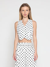 Load image into Gallery viewer, Dot print jacket type top
