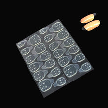 Load image into Gallery viewer, Double Sided False Nail Art Adhesive Tape Glue Sticker Tips Fake Nail Acrylic Manicure Gel Makeup Tool  Self Adhesive Nail Glue Sticker for False Nail Tips Waterproof Breathable Jelly Gel Nail Tape Glue Stickers for False Nails Tips
