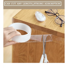 Load image into Gallery viewer, Double Sided Magic Transparent Reusable Waterproof Easy Use Tape Home Accessories Useful Multipurpose Tapes

