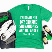 Load image into Gallery viewer, I'm Down for Day Drinking Kansas City Tee
