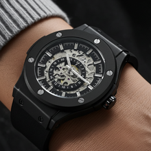 Load image into Gallery viewer, Dapr Watches – "The Jackson" Skeleton Automatic Watch with See-Through Movement
