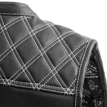 Load image into Gallery viewer, Downside Men's Motorcycle Leather Vest
