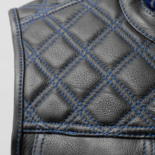 Load image into Gallery viewer, Downside Men's Motorcycle Leather Vest
