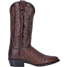 Load image into Gallery viewer, Dan Post Pershing Mens Ostrich Leather Cowboy Boots
