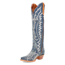 Load image into Gallery viewer, Dan Post Denim Darlin&#39; - Women&#39;s Denim Cowboy Boots
