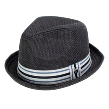 Load image into Gallery viewer, Peter Grimm Deppo - Straw Fedora Hat
