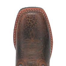 Load image into Gallery viewer, Dan Post Creek (Dark Navy/Brown) - Little Kid&#39;s/Big Kid&#39;s Leather Cowboy Boots

