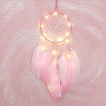 Load image into Gallery viewer, Dream Catcher Led Handmade Dream-catcher Traditional Feather Hanging Home Wall Decoration  Night Dream Catchers  Decor Ornament Wall Hanging Wind Chimes For Home Room Decoration
