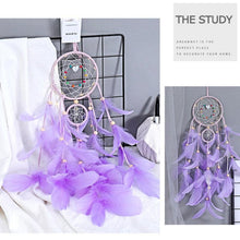 Load image into Gallery viewer, Dream Catcher Led Handmade Dream-catcher Traditional Feather Hanging Home Wall Decoration  Night Dream Catchers  Decor Ornament Wall Hanging Wind Chimes For Home Room Decoration
