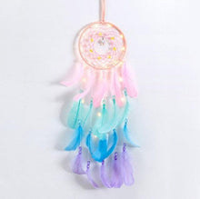 Load image into Gallery viewer, Dream Catcher Led Handmade Dream-catcher Traditional Feather Hanging Home Wall Decoration  Night Dream Catchers  Decor Ornament Wall Hanging Wind Chimes For Home Room Decoration
