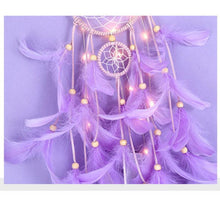 Load image into Gallery viewer, Dream Catcher Led Handmade Dream-catcher Traditional Feather Hanging Home Wall Decoration  Night Dream Catchers  Decor Ornament Wall Hanging Wind Chimes For Home Room Decoration
