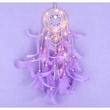 Load image into Gallery viewer, Dream Catcher Led Handmade Dream-catcher Traditional Feather Hanging Home Wall Decoration  Night Dream Catchers  Decor Ornament Wall Hanging Wind Chimes For Home Room Decoration
