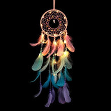 Load image into Gallery viewer, Dream Catcher Led Handmade Dream-catcher Traditional Feather Hanging Home Wall Decoration  Night Dream Catchers  Decor Ornament Wall Hanging Wind Chimes For Home Room Decoration
