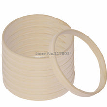 Load image into Gallery viewer, Dream Catcher Ring Round Bamboo Circle Embroidery Hoop Set Bamboo Circle Cross Stitch Hoop Ring Wind Chime DIY Hanging Accessories Wedding Wreath Decor Wall Crafts For Embroidery &amp; Cross Stitch
