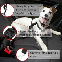 Load image into Gallery viewer, Dual Pet Car Safety Belts
