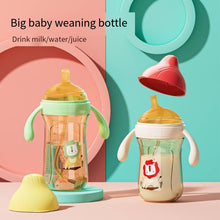 Load image into Gallery viewer, Dual-purpose Baby Bottle | With Anti-flatulence Straw Cup - # BAGE21810009

