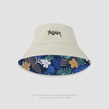 Load image into Gallery viewer, Tropical Vibes Dual-Style Men's Hawaiian Bucket Hat - Embrace Adventure in Every Season
