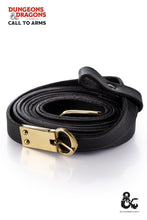 Load image into Gallery viewer, Dungeons &amp; Dragons Double Leather Belt Black
