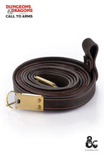 Load image into Gallery viewer, Dungeons &amp; Dragons Double Leather Belt Brown
