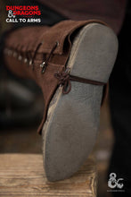 Load image into Gallery viewer, Dungeons &amp; Dragons Leather Gaiters Type 2 Brown
