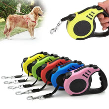 Load image into Gallery viewer, Durable Automatic Retractable Dog No Tangle Comfortable Grip Pet Leash Walking Running Cute Easy Control Leashes Pet Products
