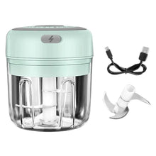 Load image into Gallery viewer, Durable Electric Food Crusher Mini Garlic Press Garlic Crusher Vegetable Chopper For Kitchen Crushed Garlic Crushed Ginger Crushed Chili
