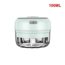 Load image into Gallery viewer, Durable Electric Food Crusher Mini Garlic Press Garlic Crusher Vegetable Chopper For Kitchen Crushed Garlic Crushed Ginger Crushed Chili
