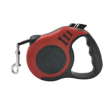 Load image into Gallery viewer, Durable Leash Automatic Retractable Nylon Dog Cat Lead Extension Puppy Automatic Telescopic Pet Leash Pet Tractor Small And Medium Dog Cat Traction Rope 360° Tangle Free Easy One Button Brake And Lock Running Lead For Dogs
