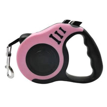 Load image into Gallery viewer, Durable Leash Automatic Retractable Nylon Dog Cat Lead Extension Puppy Automatic Telescopic Pet Leash Pet Tractor Small And Medium Dog Cat Traction Rope 360° Tangle Free Easy One Button Brake And Lock Running Lead For Dogs
