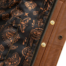 Load image into Gallery viewer, Dust Devil Men's Motorcycle Leather Vest (limited edition)
